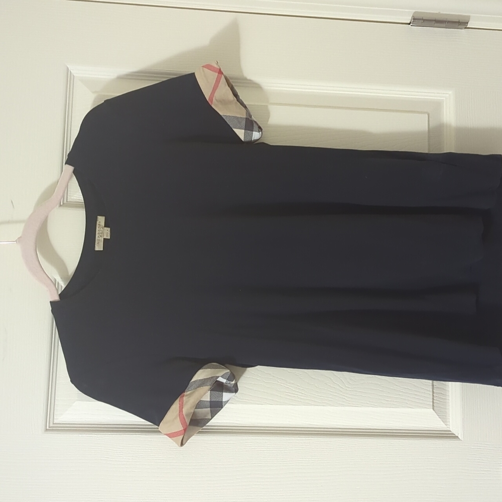 Burberry Brit short sleeve navy top
